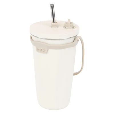 トート ストローボトル570mlアイボリー