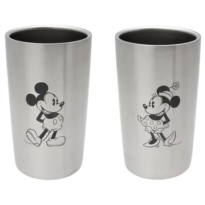 ディズニー WD ステンレス真空タンブラーセットS2(ミッキー&ミニー) 300ml