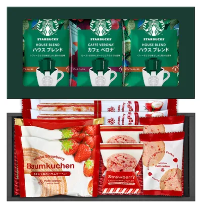 スターバックスコーヒー&あまおうバウムスイーツセレクト