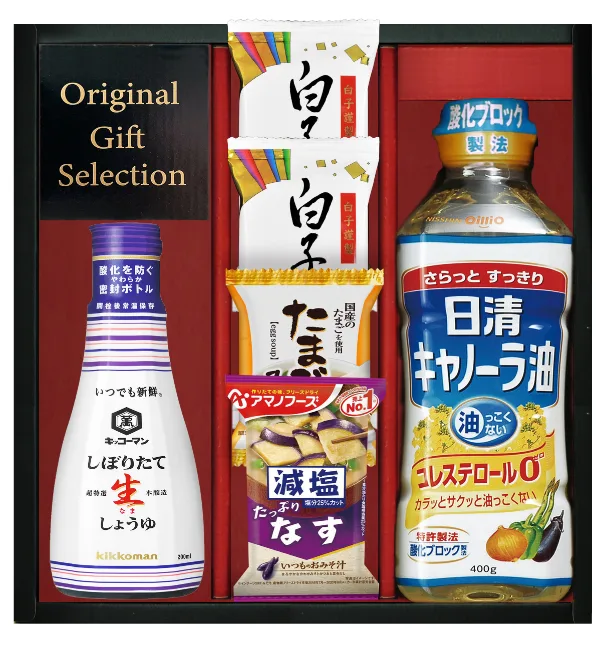ชุดรวม Senju Wazen: Nisshin Oillio, Kikkoman และ Amano Foods