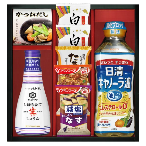 ชุดรวม Senju Wazen: Nisshin Oillio, Kikkoman และ Amano Foods