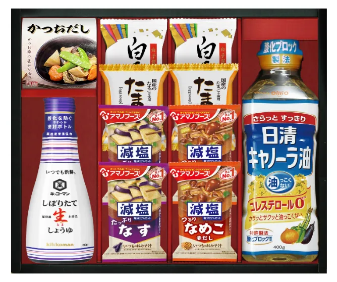 ชุดรวม Senju Wazen: Nisshin Oillio, Kikkoman และ Amano Foods