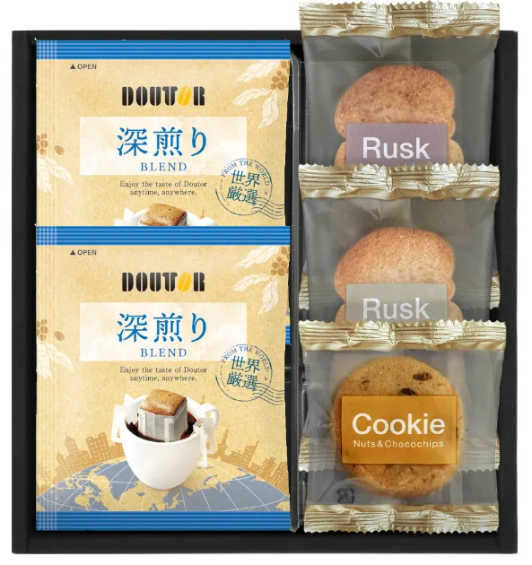 ชุดกาแฟ Doutor และขนมหวานคัดสรร