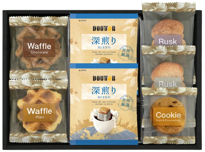 ชุดกาแฟ Doutor และขนมหวานคัดสรร