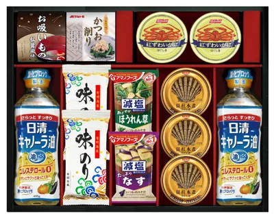เซ็ตหลากหลาย น้ำมันคาโนลา Nisshin และ Amano Foods