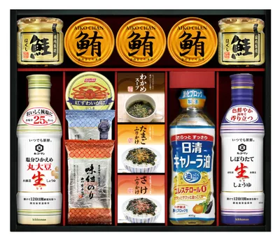 キッコーマン塩分ひかえめ生しょうゆ&バラエティギフト