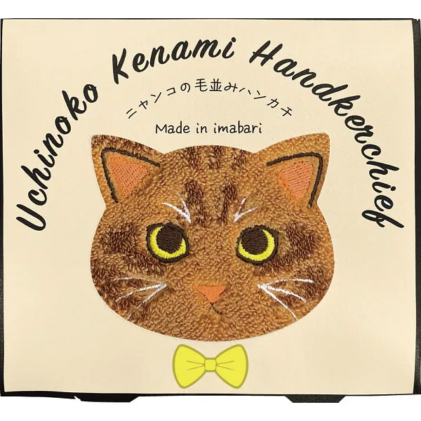 Uchinoko mate 毛並みハンカチ茶トラ