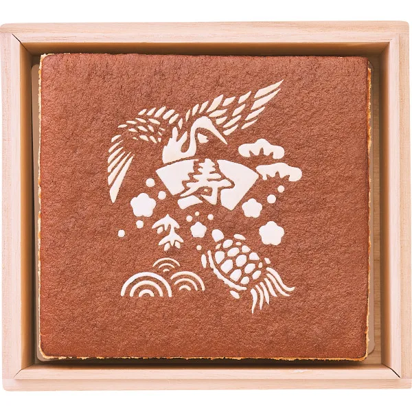 長崎堂 絵柄入りカステーラ(桐箱入)
