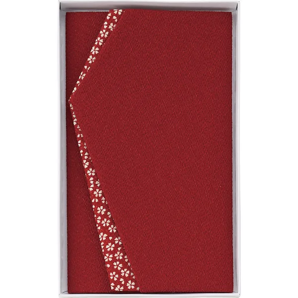 Floret ester crepe gold-sealed red