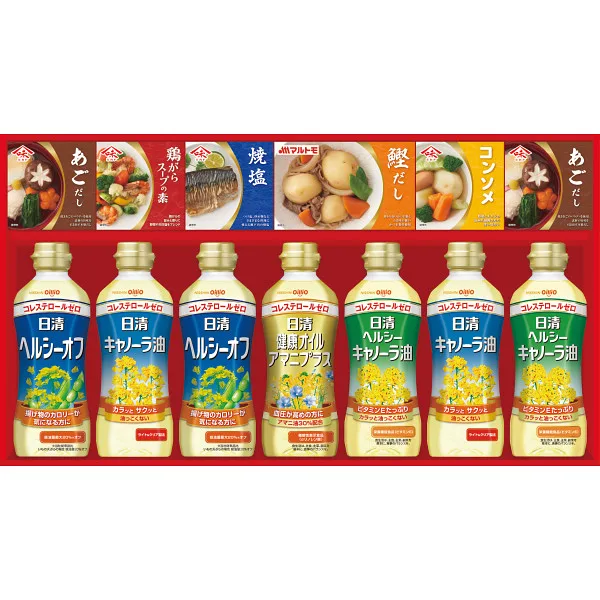 日清ヘルシーオイル&バラエティ調味料ギフト