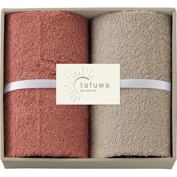 tafuwa フェイスタオル2枚セットピンク