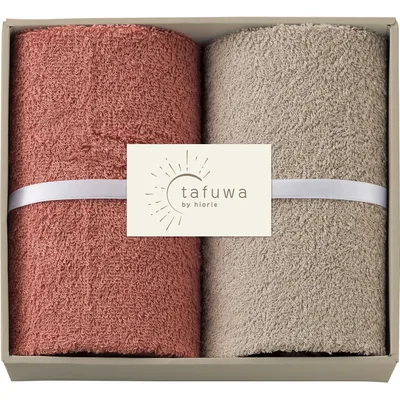 tafuwa フェイスタオル2枚セットピンク