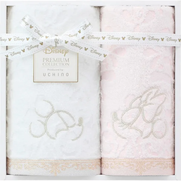 Disney Premium Face Guest Towel Set Mix