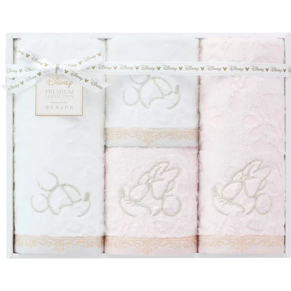Disney Premium Face Guest Towel Set Mix