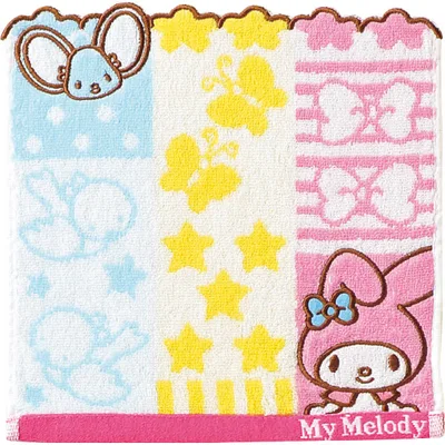 サンリオキャラクターズ シャンブル ミニタオルマイメロディ シャンブル