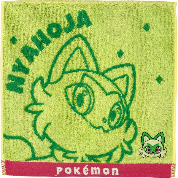 ポケモン タオルハンカチニャオハ