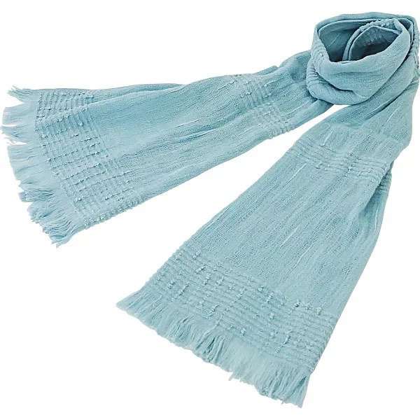たおるマフラー(BOX入り)水色