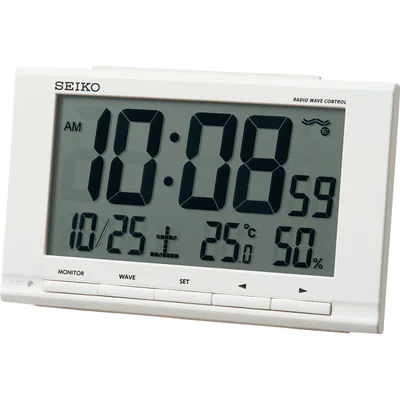セイコー 電波デジタル目覚まし時計