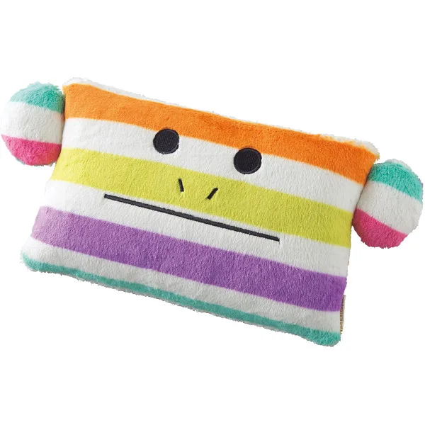 クラフトホリック ピロークッション&フェイスバッグ(ロリス)ロリス(マルチボーダー)