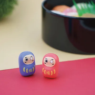 起き上がり箸置きだるま