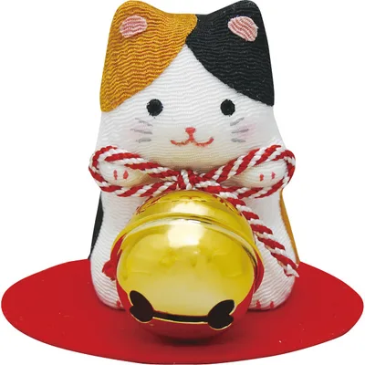 リュウコドウ 福かかえ鈴猫