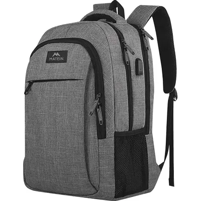 メイトイン ラップトップ バックパック 15.6インチグレー
