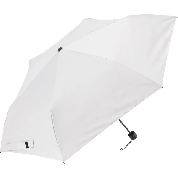 ウォーターフロント ZENTENKOU折たたみ傘55cmスモーキーホワイト