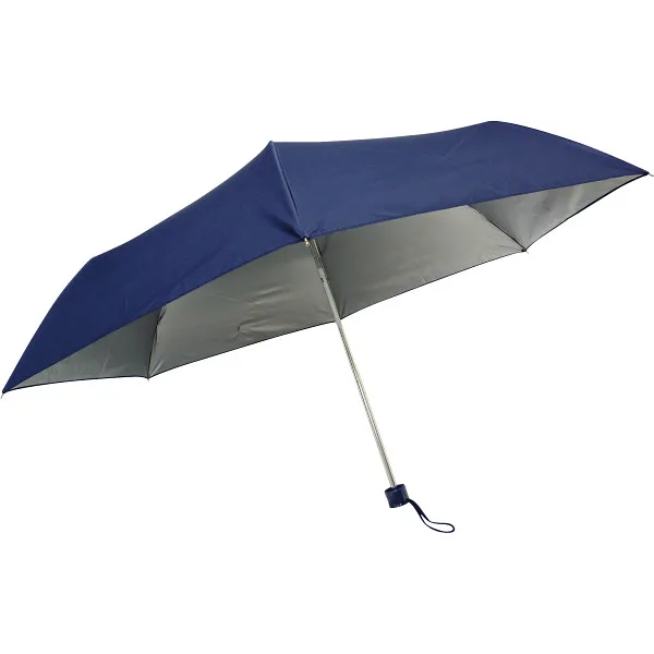 UV晴雨兼用 耐風式軽量ミニ傘ネイビー