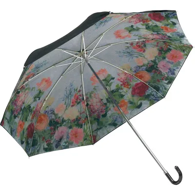 アーチストブルーム 折りたたみ傘(晴雨兼用)カッティングガーデン