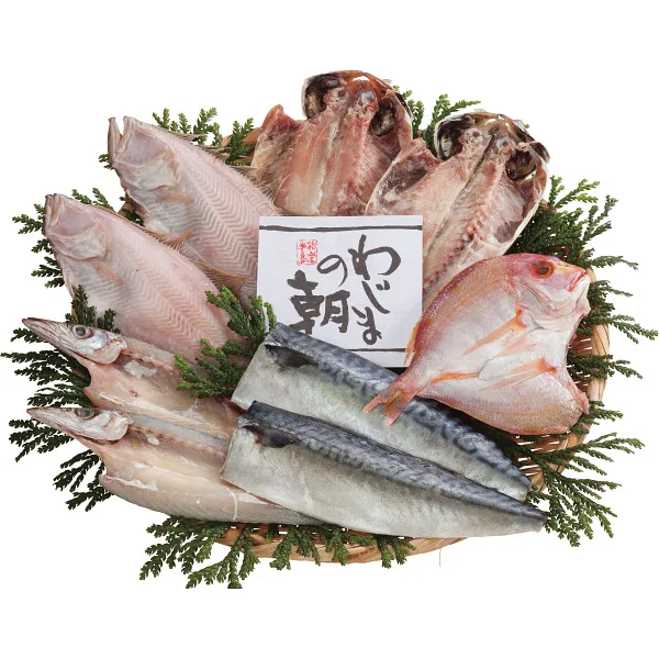 わじまの朝干物セット5種9枚