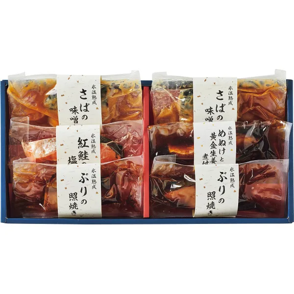 氷温熟成 煮魚・焼魚ギフトセット(6切)