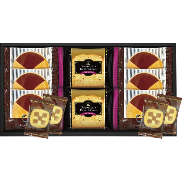 五郎島金時いもケーキ&ゴーフレット+クッキー