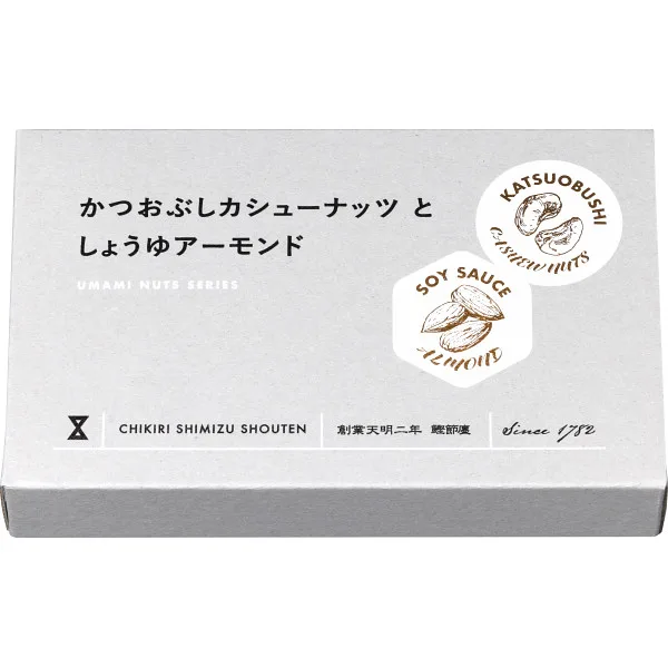 かつおぶしカシュ―&しょうゆアーモンドBOX