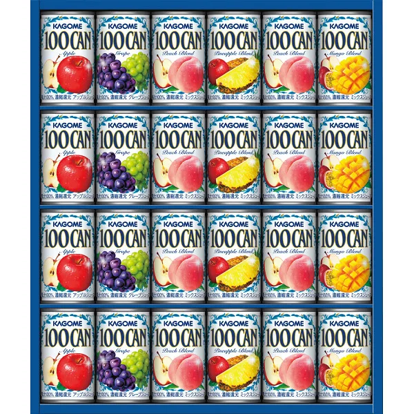 カゴメ 100%フルーツジュースギフト(24本)