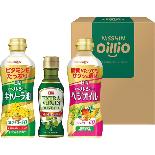 日清 ヘルシーオイル&EXVオリーブオイルギフト