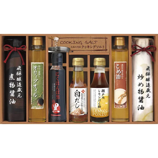 ชุดของขวัญเครื่องปรุงคัดพิเศษ Bishoku Factory