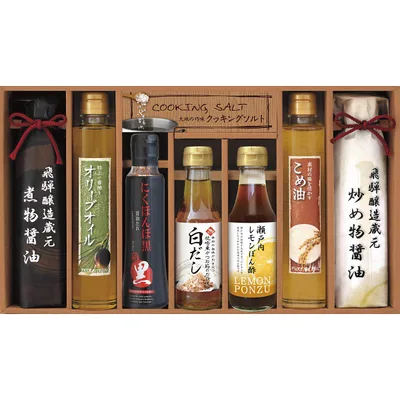 美食ファクトリー 厳選こだわり調味料ギフト