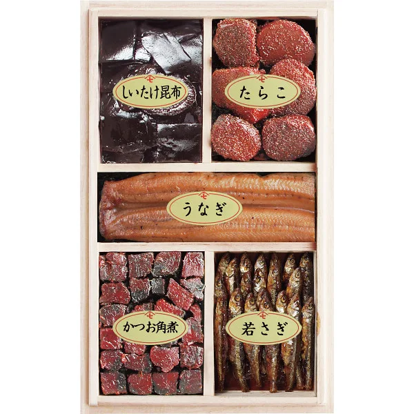 新橋玉木屋 特選佃煮5種入