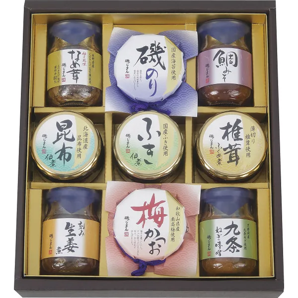 磯じまん ご飯のお供瓶詰セット
