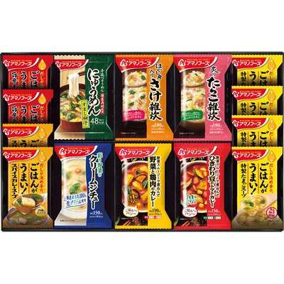 ชุดของขวัญหลากหลาย Amano Foods 14 ถ้วย