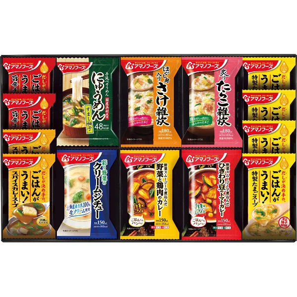 ชุดของขวัญหลากหลาย Amano Foods 14 ถ้วย