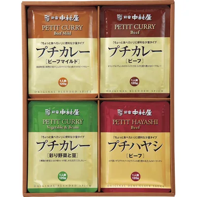 新宿中村屋 プチカレー&ハヤシセット