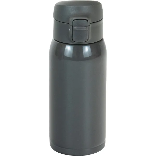 モテコ ワンタッチ栓マグボトル(350ml)グレー