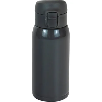 モテコ ワンタッチ栓マグボトル(350ml)ブラック