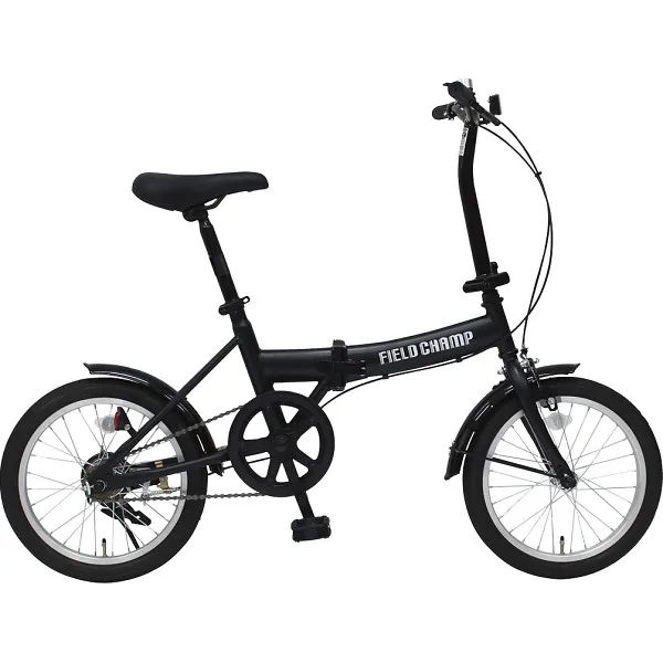 フィールドチャンプ 16型折畳み自転車(鍵・ライト付)