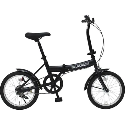 フィールドチャンプ 16型折畳み自転車(鍵・ライト付)