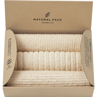 Natural Face Face Towel Set of 3