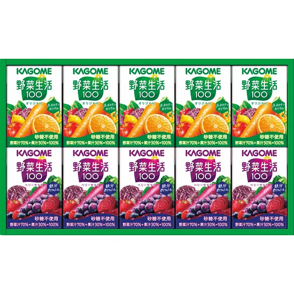 カゴメ 小容量 野菜飲料ギフト(10本)
