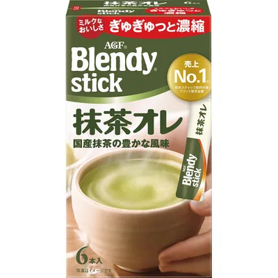 AGF ブレンディスティック抹茶オレ(6本)