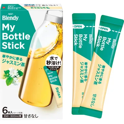 AGF ブレンディマイボトルスティック華やかに香るジャスミン茶(6本)